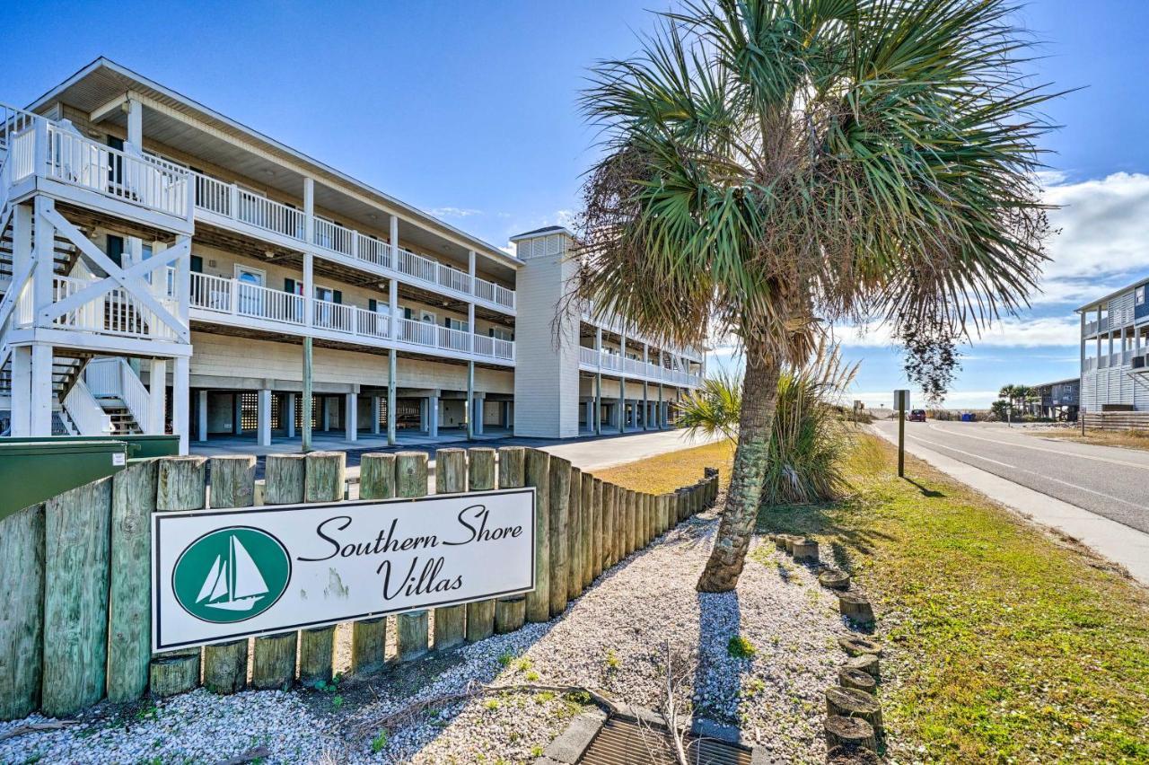 Oak Island Beachfront Condo With Community Pool Eksteriør billede